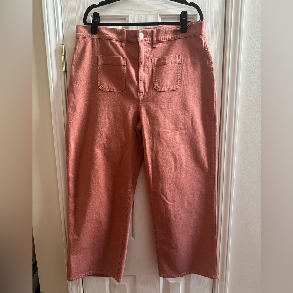 Madewell Emmett 2.0 Wide leg Dried Rose Pink